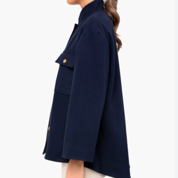 Tuckernuck Navy Marant Shirt Jacket - Picture 2 of 4